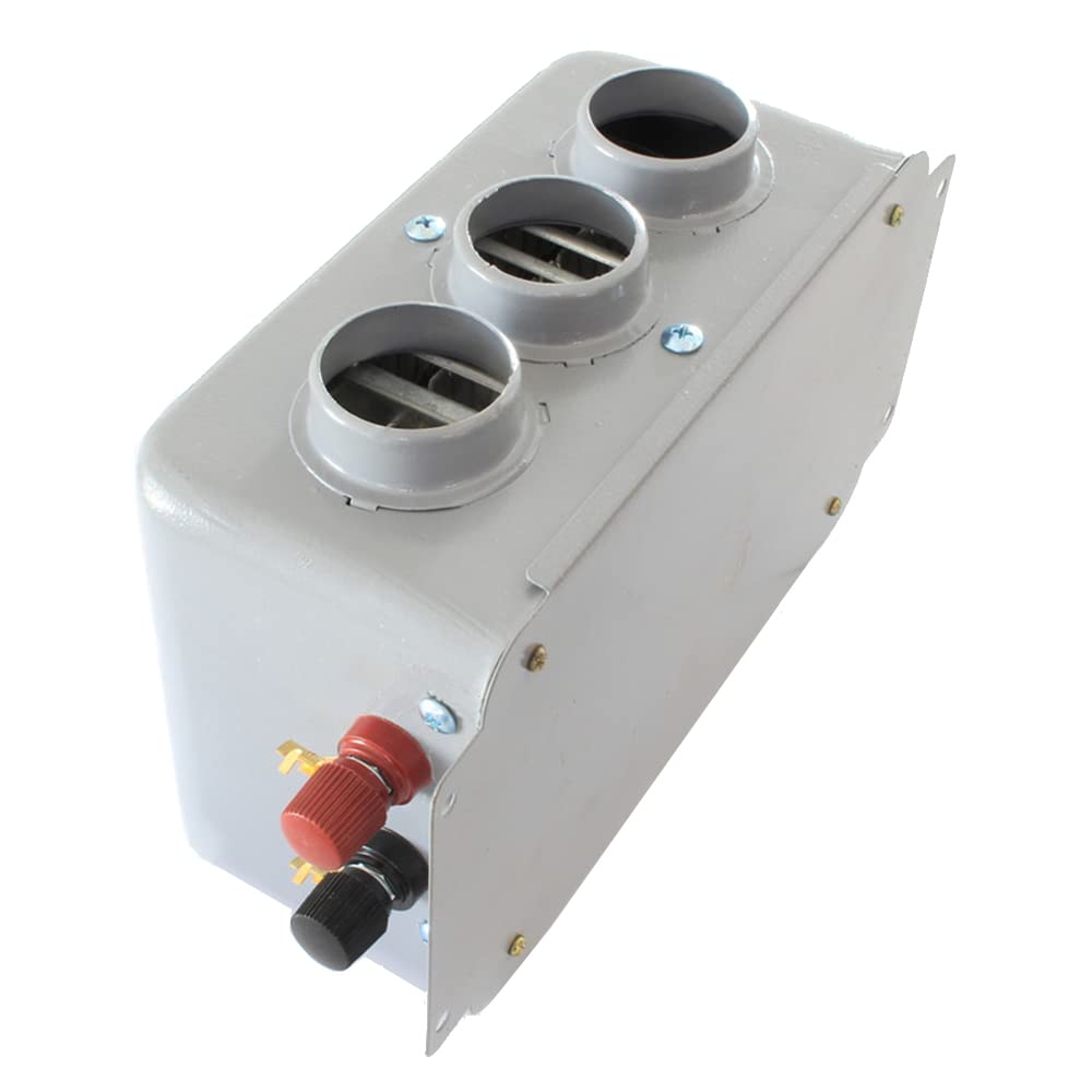 24V 400-600W Calefacción de automóvil Calentador de invierno Calefacción de automóvil Compacto 3 salidas de aire, 2 interruptores de encendido/apagado