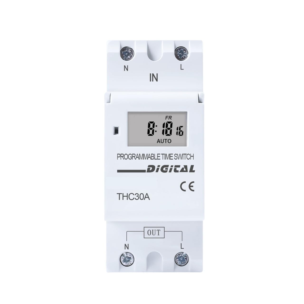 Temporizador programable semanal de 2 cables para solucionar picos de consumo en 48V 5