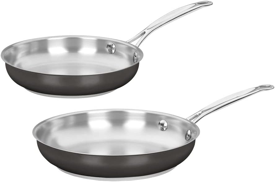 Cuisinart Mica Shine Stainless 8-pc. Cookware Set