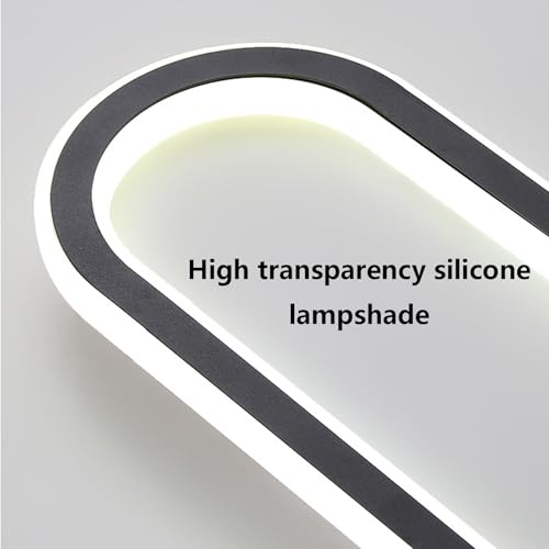 Plafonnier LED moderne et ultra mince de 60cm blanc avec une télécommande intuitive