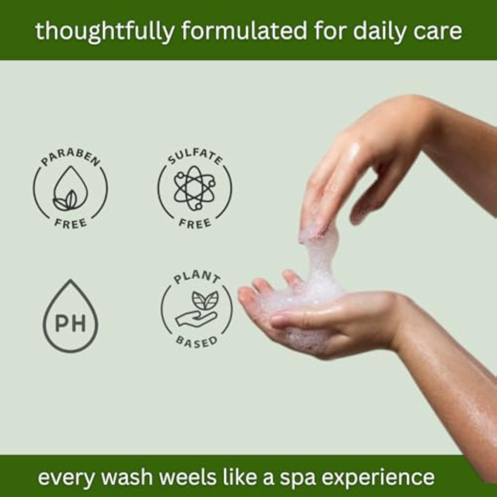 Econature Neem Tulsi Hand Wash with Aloe Extract, Pack of 2