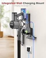 Muvano Cordless Vacuum Cleaners for Home, G26 Vacuum Cleaner, 45KPA Powerful Suction, Up to 60 Minutes, Tangle-Resistant, Rechargeable Stick Vac with Wall Mount for Pet Hair, Hardwood Floors — image 8