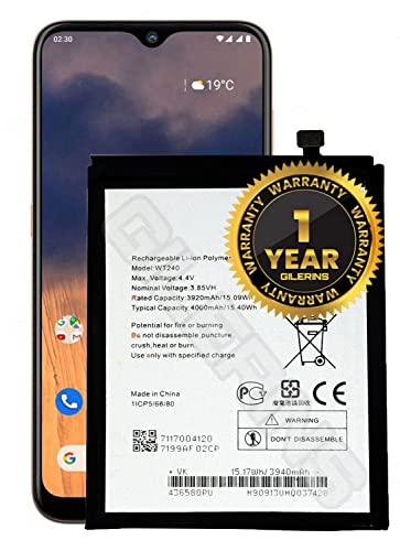 Image of Original WT240 Battery for Nokia 3.2 TA-1211 TA-1214 TA-1206 TA-1209 TA-1156 TA-1159 TA-1164 Battery with 1 Year Warranty ***(P00176)