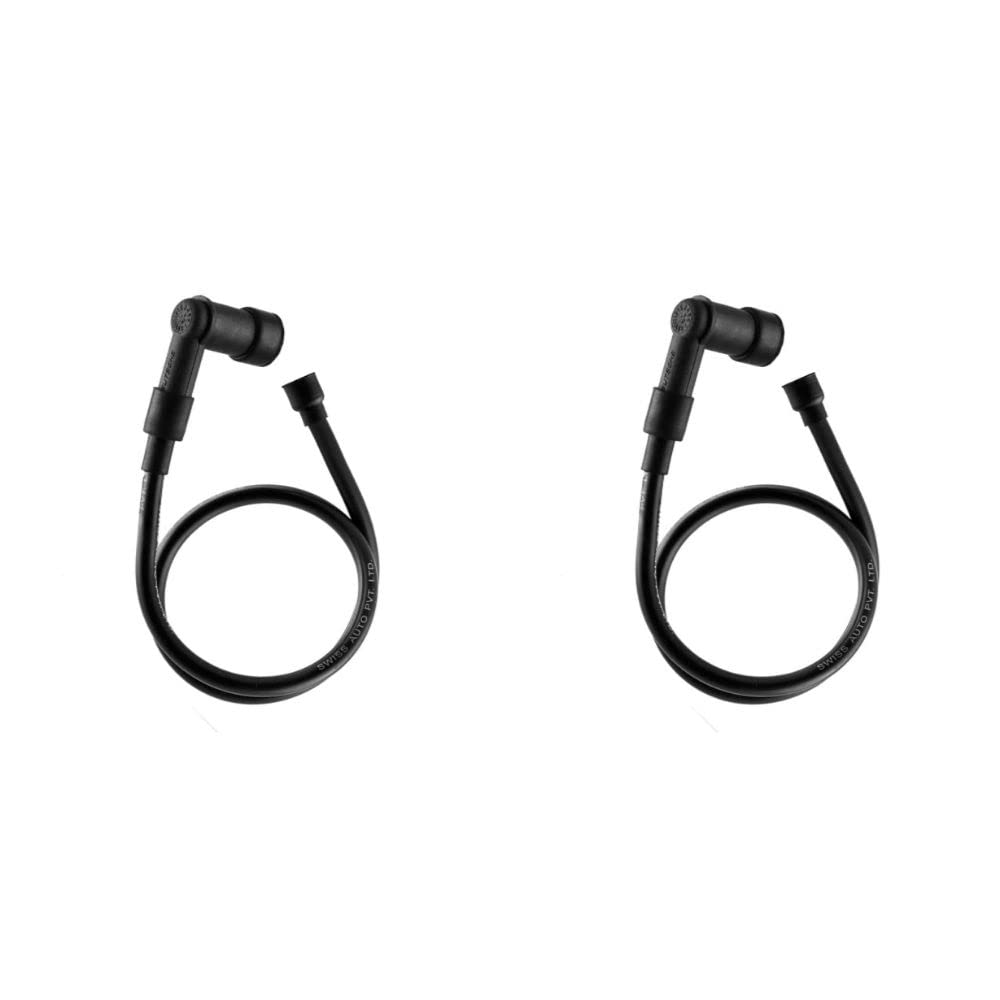 Deutsche Plug Wire Compatible with Hero CD-100 | OEM Performance | Polybutylene Terephthalate (PBT) Material Build | Black Colour | Nickel Plated Caps |-image-25