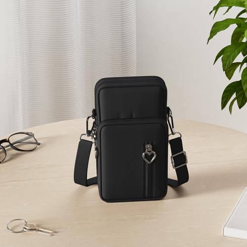Image of VINAIDA Small Crossbody Wallet Phone Bag Women Mini Crossbody Purse Cell Phone Shoulder Bag Mini Wallet Over Shoulder Strap