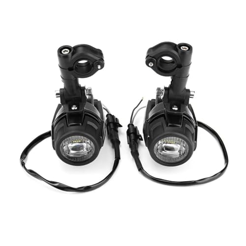 Faro Auxiliar LED Moto Evita Falta de Visión en Niebla para BMW R1200GS R1250GS Pack de 2