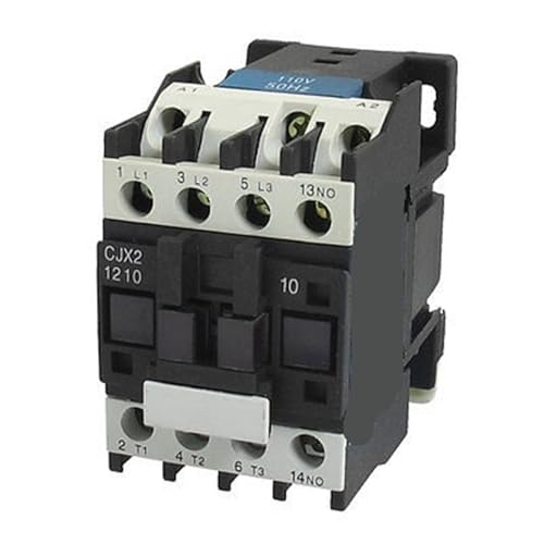 Contacteur CA triphasé CJX2-1210 110V 660V 3P NO relais de commande pour tableau électrique