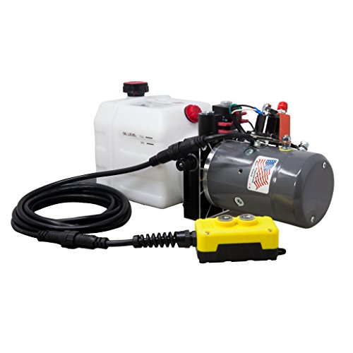 10 Ton (20,000 Lb) Dump Trailer Hydraulic Scissor Hoist Standard Kit - Power Hoist 520 #TOP4