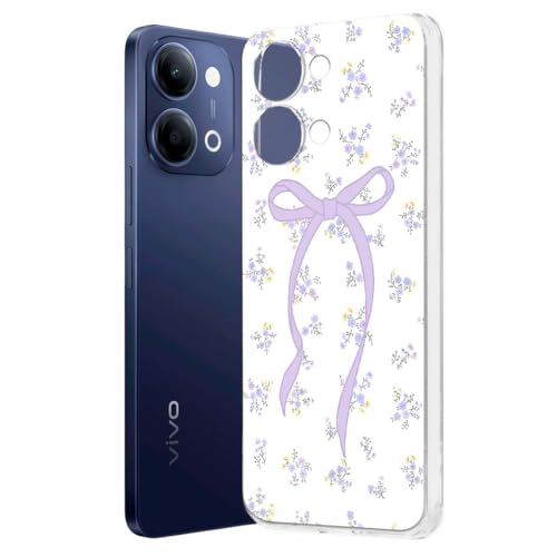 Image of Designer Soft Back Cover Case Compatible for Vivo Y11 5G, Printed,Transparent,Flexible, Silicon for Vivo Y11 5G -D3312