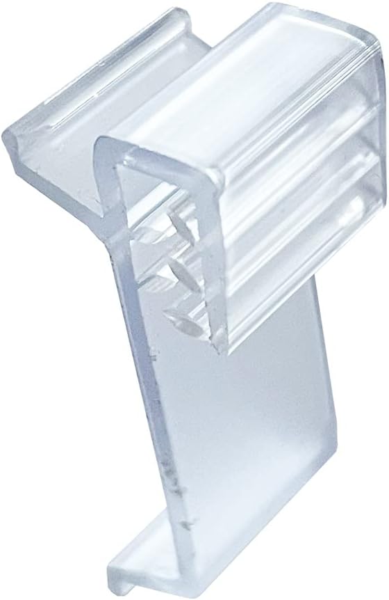 Retail Shelf Tag Sign Holder, Gripper Clip On Shelf Talker