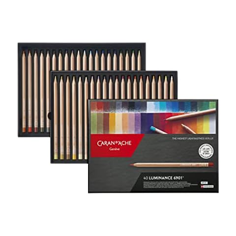 Caran D'Ache Luminance 40 Colour Pencils Cover