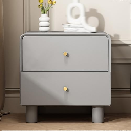 Mesitas de Noche Vintage Gris Marca Generic