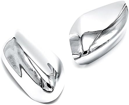 Ultra Chrome Door Mirror Covers for 2013-16 Nissan Altima ^no Turn Signal Cutout^