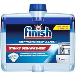 1 of Finish Dishwasher Cleaner Liquid, Deep Cleans Hidden Grease & Limescale, Fights Odors & Maintains Performance, 3 Month Supply, 8.45oz, 1 Bottle