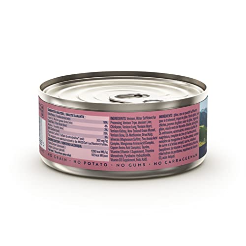 Ziwi Peak Canned Wet Cat Food – All Natural, High Protein, Grain Free, Limited Ingredient, With Superfoods (Venison, Case Of 24, 3Oz Cans) #TOP2