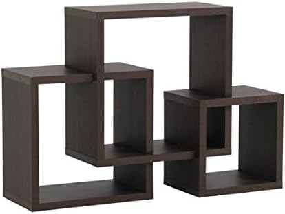 Amazon Arne ディスプレイラック 飾り棚 フリーラック Clover Sサイズ ダークブラウン オープンシェルフ ラック オンライン通販