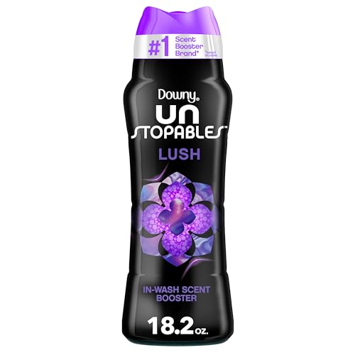 Image of Downy Unstopables In Wash Scent Booster Beads, Lush Scent, 18.2 oz, Laundry Beads for Odor Protection, Downy Scent Booster Beads, Laundry Scent Boosters