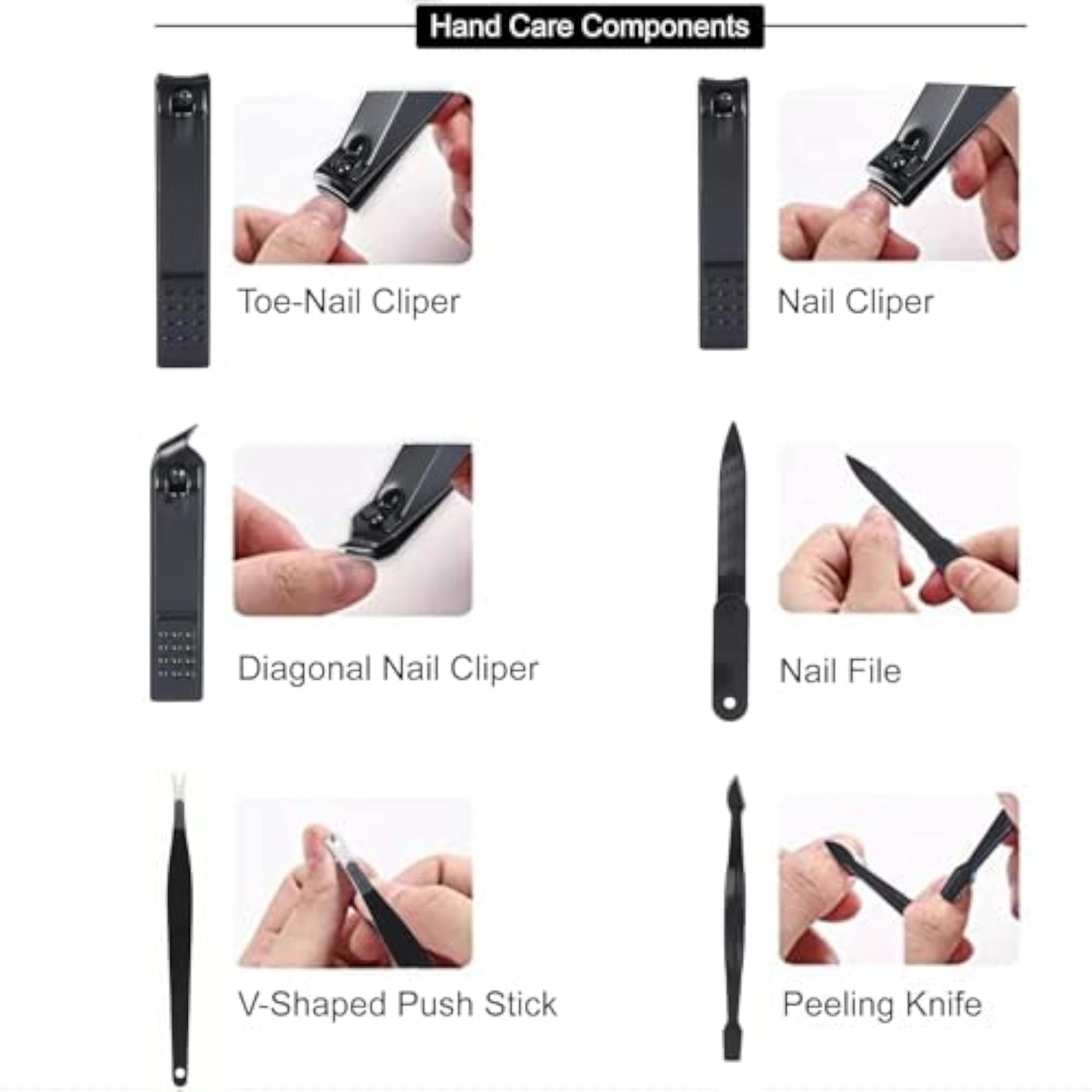 Manicure Pedicure Kit for Nail Care
