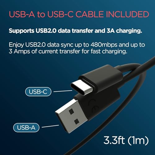 Image of Motorola TurboPower USB-A 3.0 to USB-C (Type C) Data /Charging Cable [3.3ft Cable] for Moto G Power /Play /Pure /Stylus 5G, G7, One 5G Ace, Edge, Edge+ & Others Motorola Type C Devices
