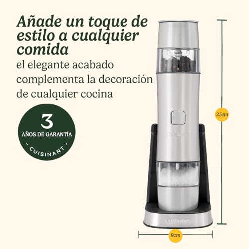 Molinillo Eléctrico de Sal y Pimienta Cuisinart