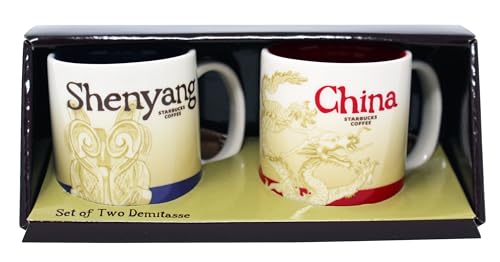 Juego de 2 Mugs Demitasse Starbucks Cerámica 85 ml miniatura 1