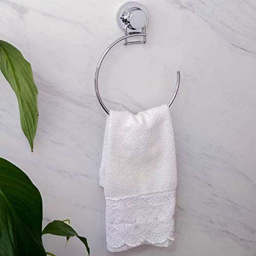 Toalheiro Argola 18 cm com Ventosas