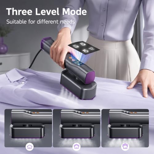 Travel Steamer for Clothes 110 220V Portable Handheld Garment - image 7