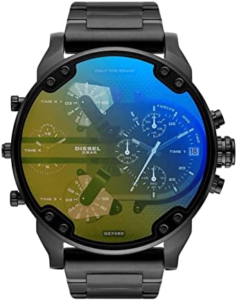 Diesel Chronograph Watch Mr. Daddy 2.0 for Men, Stainless Steel Watch