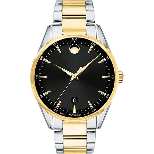 Movado Analog Black Dial Mens Watch-607245 (B07VSFS2DH) Amazon Price History, Amazon Price Tracker