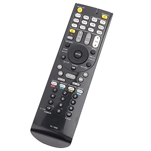 Naroote Mando a Distancia Universal para Receptor de y Vídeo RC-799M, Mando a Distancia de Repuesto Fácil de Usar para AV, para Entretenimiento en el Hogar