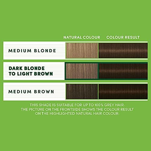 Schwarzkopf Natural & Nourishing 570 Dark Brown Permanent Brown Hair Dye Vegan