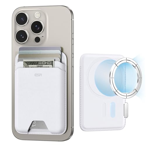 Portafoglio MagSafe ESR Per IPhone - Pelle Vegana, 5 Carte, Forza Magnetica 3200g - Foto 5