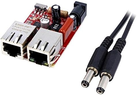 MOD-POE-V2 Expansion Board RJ45 x2,Supply Assoc.circ: Si3402 54x39mm OLIMEX