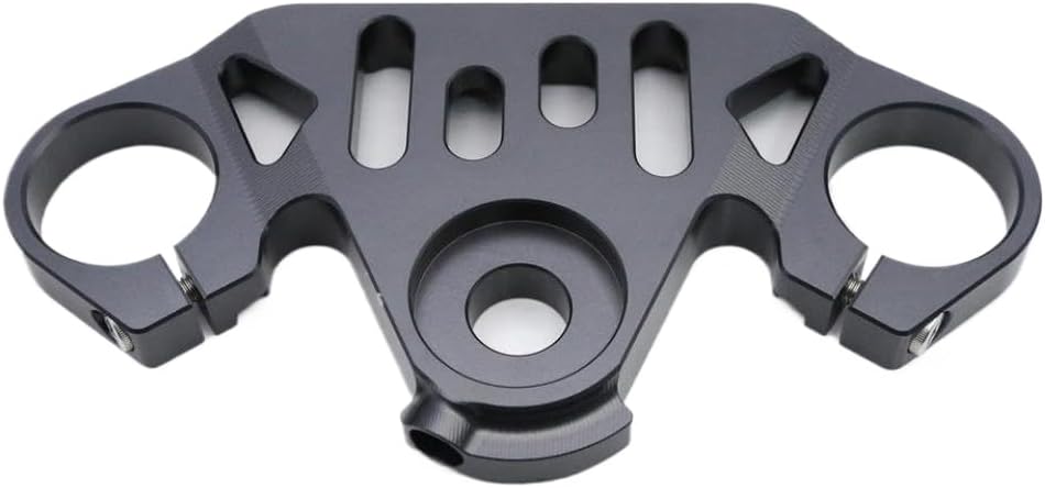 CNC Lowering Triple Tree Front End Upper Clamp Compatible With CBR650 CBR 650 2018 2019 2020(Gray)