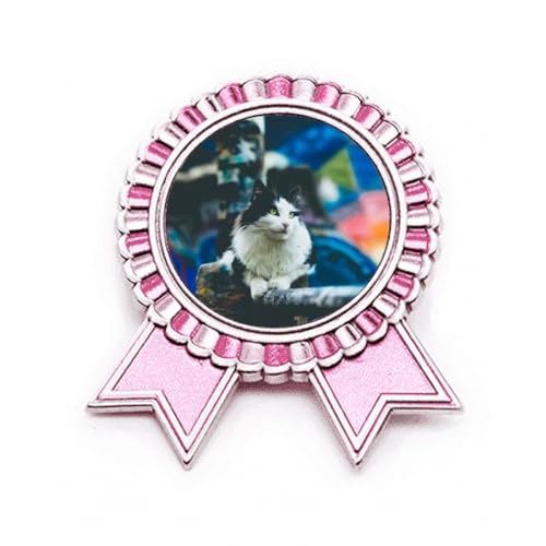 Broche rose chat paresseux en métal pour exprimer votre style
