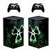 Produktbild DolDer Xbox Series X Skin Sticker/Aufkleber Folie schützende Haut Schale für Xbox Series X Konsole und 2 Dualshock Controller -0400