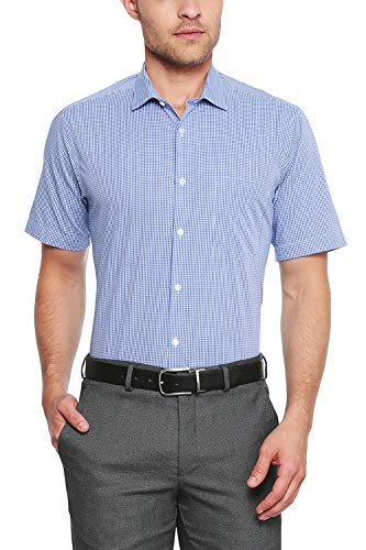 Image of Van Heusen Men's Solid Regular Fit Formal Shirt