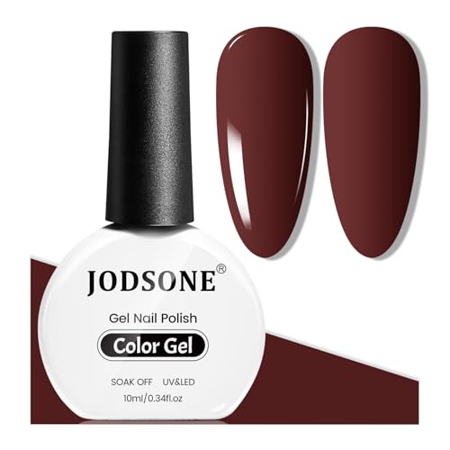 JODSONE 10ml Brown Gel Nail Polish Chocolate Brown Gel
