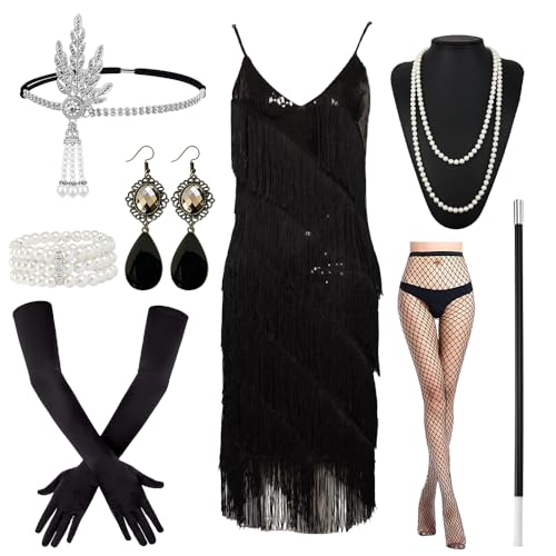 Robe Année 20 pour Mascarade et Carnaval Rétro Chic - 7