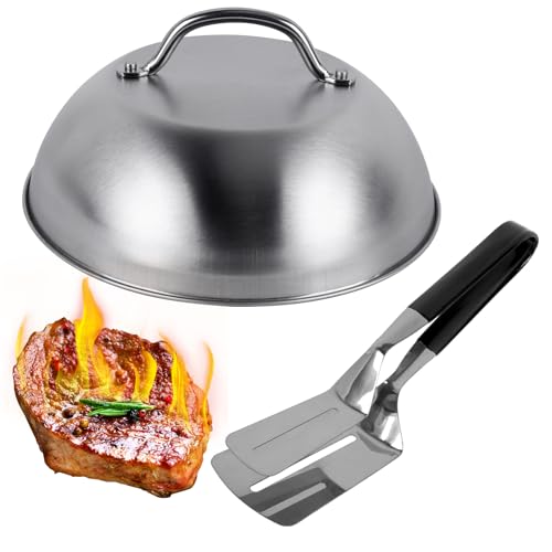 9” Tapa Dome para Parrilla Blackstone y Pinzas