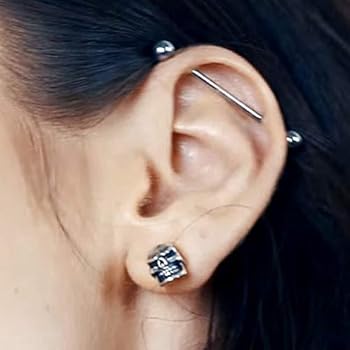 Set 7 Piercing Per Orecchio E Corpo Set Da 7 Piercing Per - Foto 11