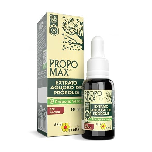 PROPOMAX - Extrato aquoso de Própolis 30 ml, Propomalva Apis Flora