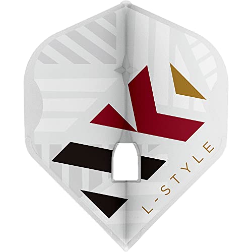 L-style Player Flight Nico Kurz Ver.2 von Thor-Sports, EZ L1 / L1 pro, Made in Japan (White Nico Kurz Ver.2 L1 pro)