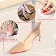 lasuroa 2 Paar Einlegesohlen für High Heels, 3/4 Selbstklebend Gel-Einlegesohlen für Damen High Heels-Komfort-Pads Gewichtsverlagernde Schuheinlagen zur Verwendung bei Plattfüßen (Transparent)