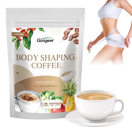 Abnehmen Kaffee 15 x 2g Abnehmkaffee Skinny Coffee Alternative zum Detox Tee Idealer Diät Kaffee zum Abnehmen Fördert Verdauung Entgiftung