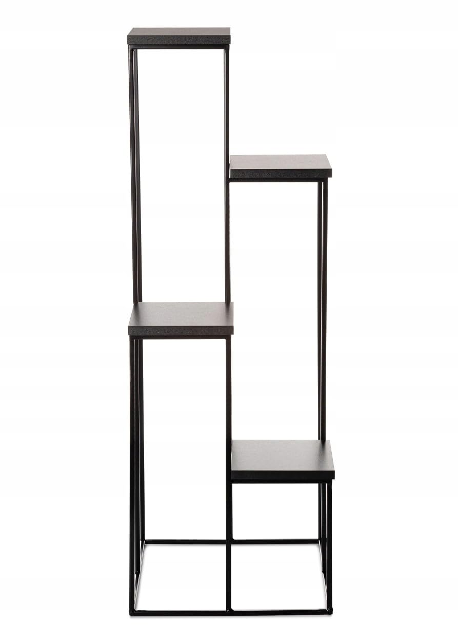 Kwietnik metalowy 4 poziomy nowoczesny loft 110 cm