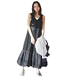 ビス ドッキングバルーンワンピース【洗える】 レディース BVE24080 クロメイン (01) F