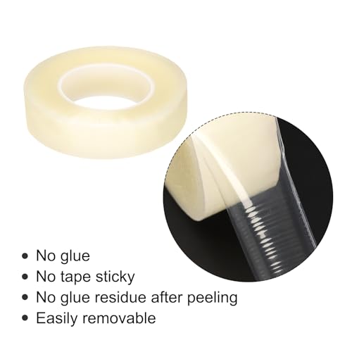 Image of MECCANIXITY Removable Protective Film Tape, 1 1 /5 Inch x 656 Ft Surface Protective Scratch Film Tape Roll for Furniture, Electrical Appliances, Clear