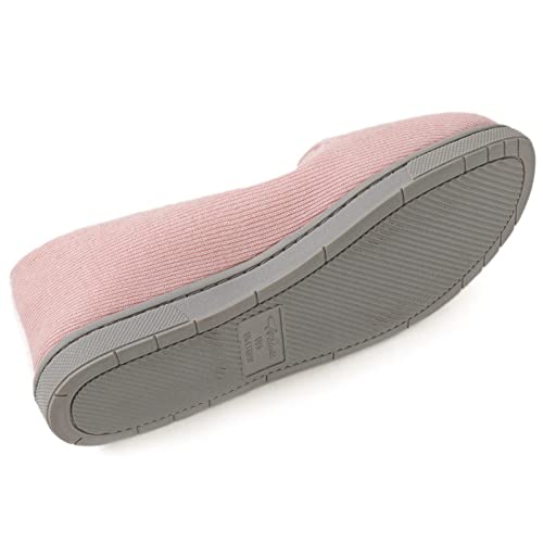 Image of Wishcotton Lightweight Slippers for Women, Comfy House Shoes | Soft, Cozy, Breathable, Foldable Non-Slip Rubber Sole, Memory Foam, Machine Washable, Indoor Outdoor, Gifts for Women Mon