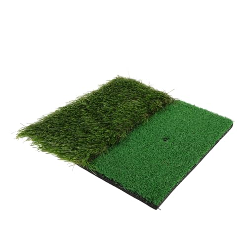 BIUDECO Golf Training Mat Portable Indoor Golf Turf Practice Mat for Realistic Training Experience for Home Use Easy to Clean Durable Design